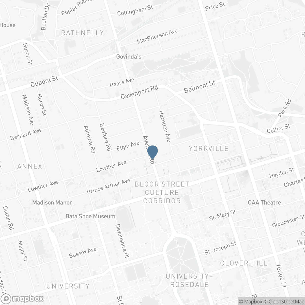 606 - 55A AVENUE ROAD, Toronto, Ontario M5R 2G3